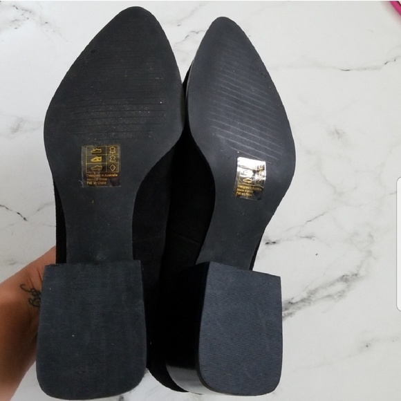 Sol Sana Kitten velvet textured 2inch dress shoes - Picture 5 of 7